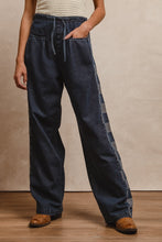 Load image into Gallery viewer, BiBi Denim and Checkered Pants in Denim

