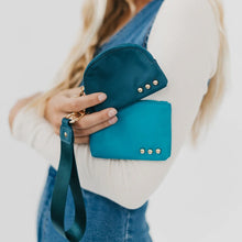 Load image into Gallery viewer, Pretty Simple Dolly Dual Pouch Wristlet (MULTIPLE COLORS)
