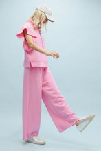 Load image into Gallery viewer, Wishlist Scuba Top and Pants Set in Hibiscus
