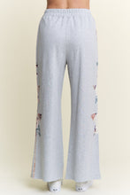 Load image into Gallery viewer, J.nna Multi Pattern Patched French Terry Pants in Grey Combo
