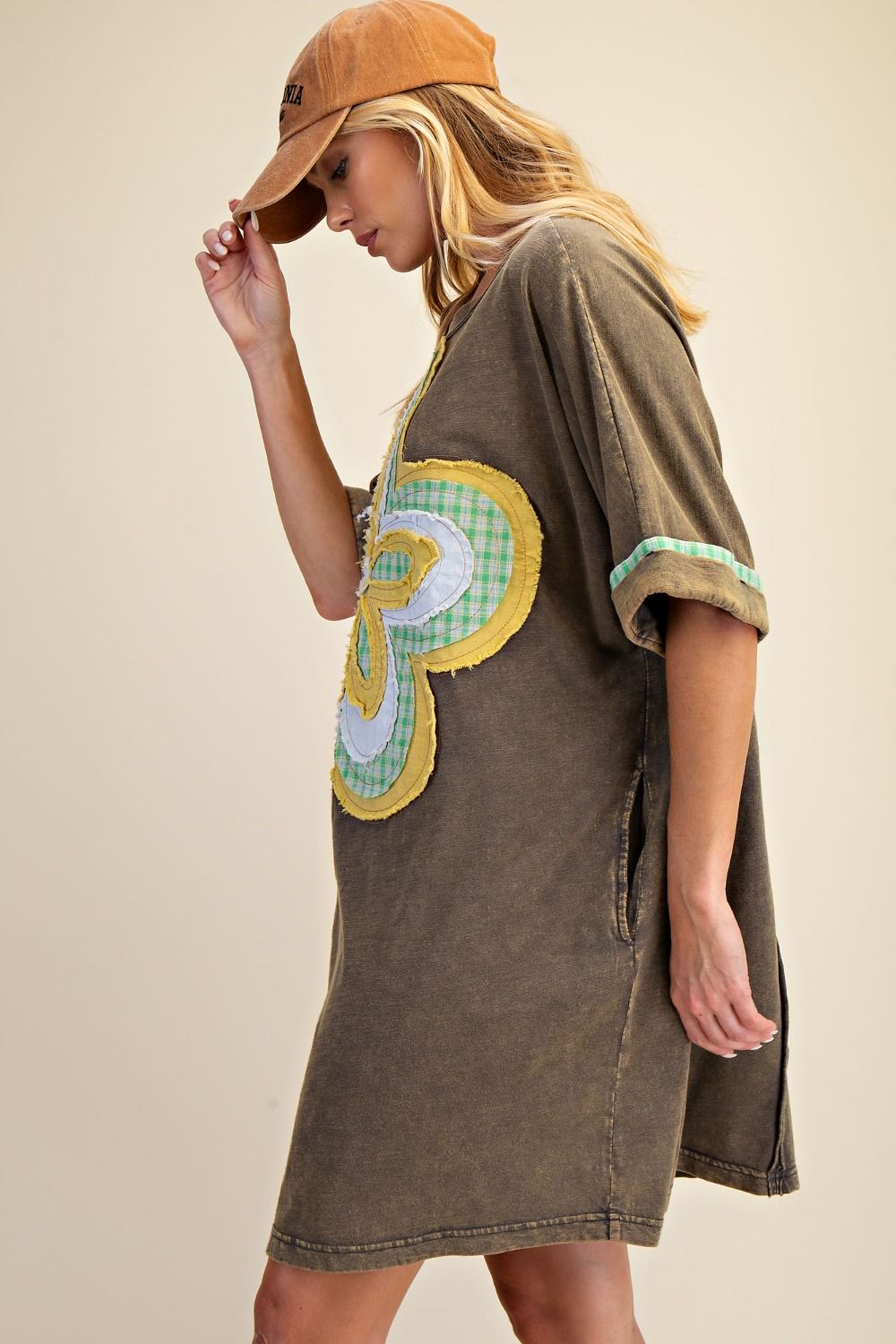mineral wash t shirt dress Mineral Wash T-Shirt Dress