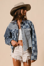 Load image into Gallery viewer, BiBi Corduroy and Checker Denim Mix n Match Jacket ON ORDER
