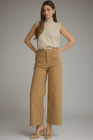 Entro Sweater Knit Sleeveless Top in Ecru