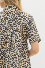 Load image into Gallery viewer, Entro Leopard Print Mini Dress in Camel
