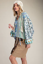 Load image into Gallery viewer, Easel Mix n Match Printed Top in Green
