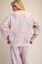 Load image into Gallery viewer, Easel Signature Printed Washed Pullover Top in Cotton Pink
