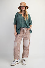 Load image into Gallery viewer, Easel Textured Ribbed Knit Top in Emerald ON ORDER
