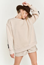 Load image into Gallery viewer, Jade by Jane BE YOURSELF LOVE YOURSELF Sweatshirt in Beige
