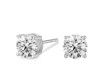 CHANSUTTPEARLS Diamond Stud Earrings