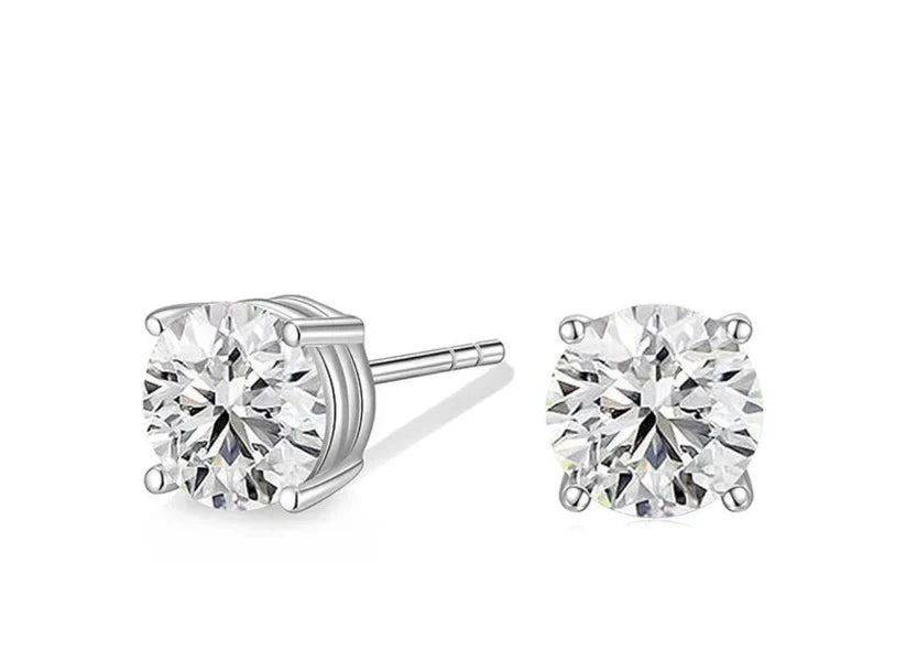 CHANSUTTPEARLS Diamond Stud Earrings