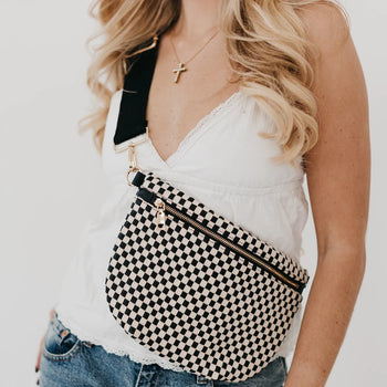 Pretty Simple Westlyn Woven Bum Bag (MULTIPLE COLORS)