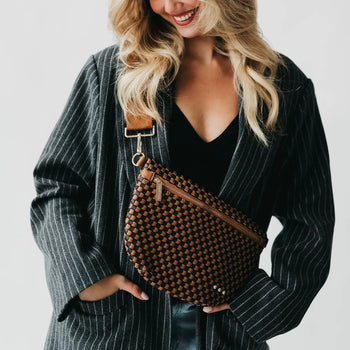 Pretty Simple Westlyn Woven Bum Bag (MULTIPLE COLORS)
