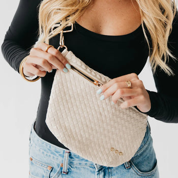 Pretty Simple Westlyn Woven Bum Bag (MULTIPLE COLORS)