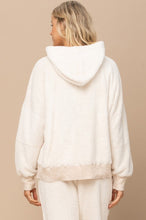 Load image into Gallery viewer, Oddi Cream Faux Fur Hooded Pullover Top Top Oddi   
