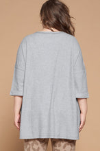 Load image into Gallery viewer, Oddi Tunic Top with Pockets in Heather Grey Top Oddi   
