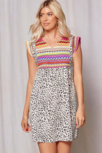 Load image into Gallery viewer, Beeson River Leopard Baby Doll Dress Dress Beeson River   

