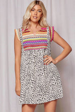Load image into Gallery viewer, Beeson River Leopard Baby Doll Dress Dress Beeson River   
