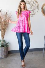 Load image into Gallery viewer, Pink and Fuchsia Animal Print Top Shirts &amp; Tops Heimish   
