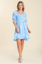Load image into Gallery viewer, Umgee Shimmery Baby Blue Dress  Umgee   
