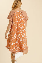 Load image into Gallery viewer, Umgee Animal Print Dress in Apricot Mix Dresses Umgee   
