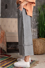 Load image into Gallery viewer, Easel Terry Palazzo Pants in Ash ON ORDER ESTIMATED ARRIVAL EARLY JANUARY Pants Easel   
