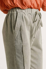 Load image into Gallery viewer, Umgee Mineral Washed Jogger Pants in Army Pants Umgee   
