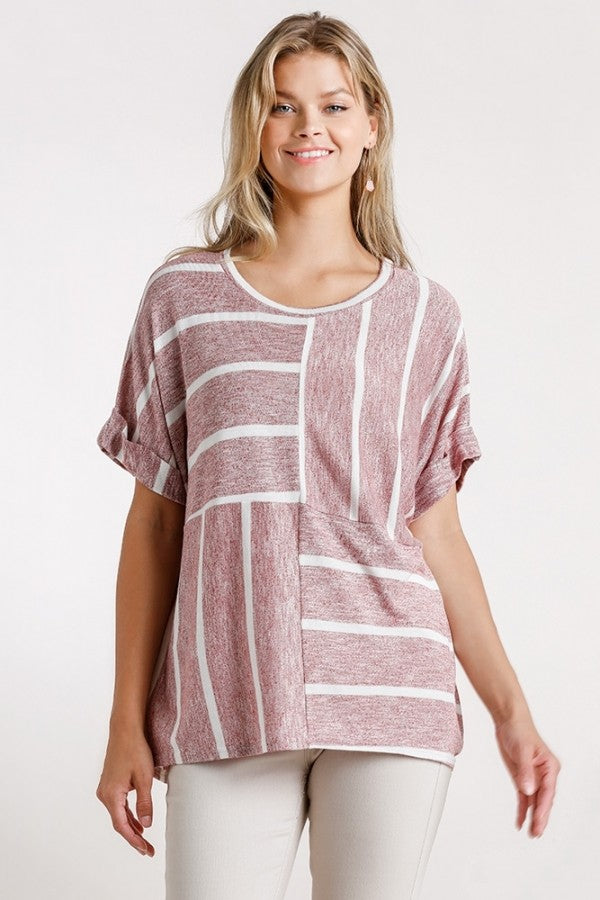 Umgee The Perfect Day Stripe Top
