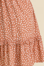Load image into Gallery viewer, Umgee Animal Print Midi Dress in Salmon Mix Dresses Umgee   
